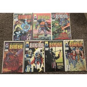 Incomplete Death's Head 1 - 7 (1993 Marvel UK) 12 ISSUE MINI SERIES - LOT OF 7